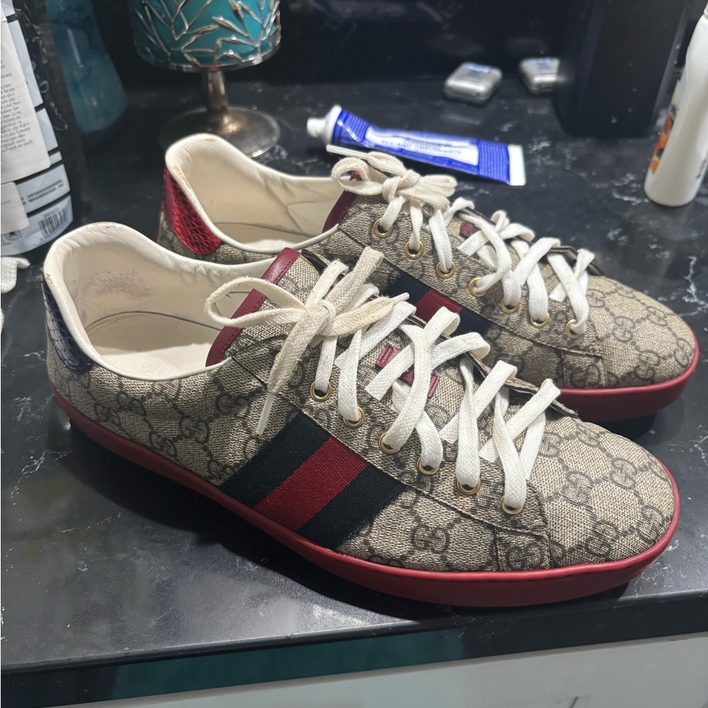 Gucci White Leather Interior